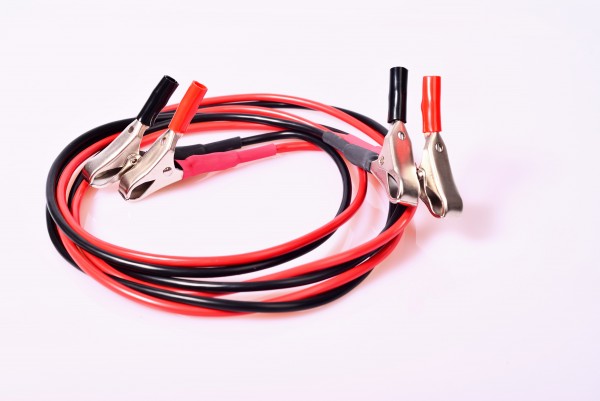 Jumper cable for motorcycles